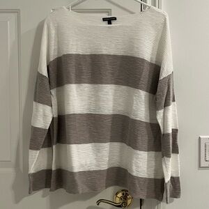 EILEEN FISHER Striped Sweater